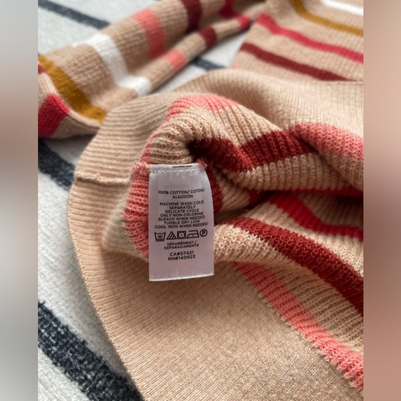 Loft petite horizontal striped sweater - Picture 4 of 11